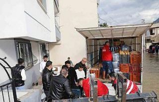 Şehzadeler Belediyesi’nden Akpınar’da mahsur...