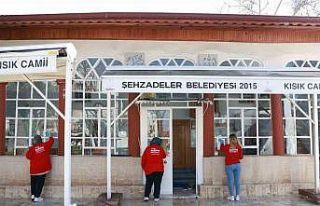 Şehzadeler Belediyesinden camilerde temizlik seferberliği