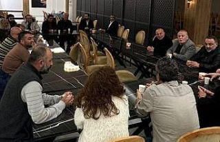 Sendikalar iftarda buluştu