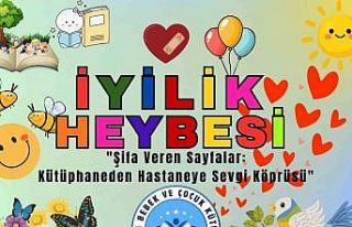 Şifa veren sayfalar: Kütüphaneden hastaneye sevgi...