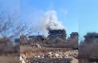 Siirt’te ev yangını