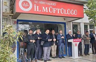 Siirt’te umreciler dualarla uğurlandı