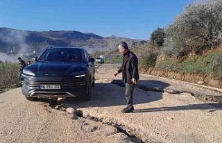 Sincik-Kahta karayolunda ulaşım güçlükle sağlanıyor