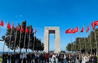 Sinoplu öğrenciler Çanakkale ruhunu yerinde yaşadı