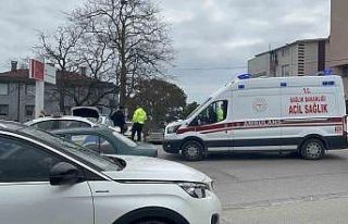 Sinop’ta devrilen elektrikli motosikletin sürücüsü...