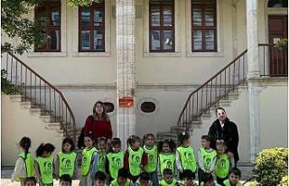 Sinop’ta minikler kütüphanede