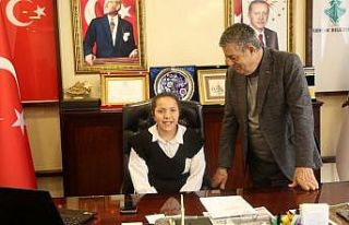 Şırnak’ta engelli çocuğun başkanlık hayali...