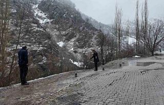 Şırnak’ta sağanak nedeniyle köyün bir bölümü...