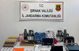 Şırnak’ta son bir haftada jandarma operasyonlarında...
