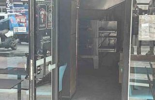 Şişli’de pizzacıda korkutan yangın