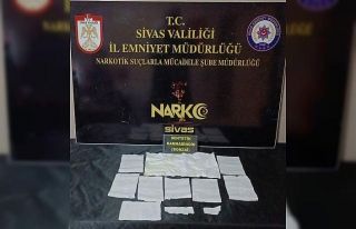 Sivas polisi uyuşturucuya geçit vermedi, binlerce...