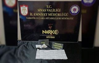 Sivas’ta narkotik operasyonu: 3 kişi tutuklandı