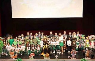 Sivas’ta öğrencilerden Orman Haftası’nda renkli...