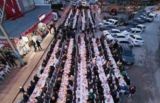 Soğuk hava geleneğe engel olmadı