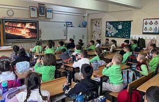 Söke’de miniklere "Yeşil Vatan" bilinci...