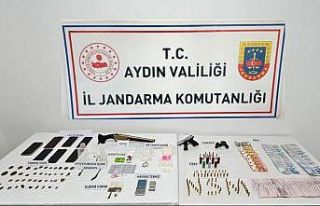 Söke’de tarihi eser ve uyuşturucu operasyonu