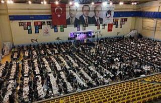 Spor salonunda 2 bin kişi iftar sofrasında buluştu