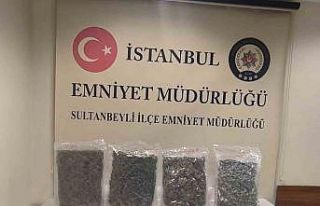 Sultanbeyli’de dron ile takip edilen uyuşturucu...