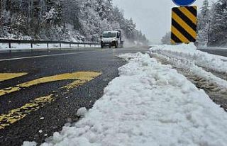 Sürücülere kar sürprizi