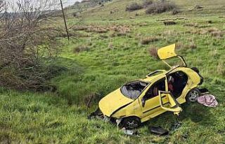 Susurluk’ta trafik kazası: 1 yaralı