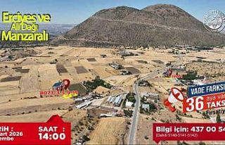 Talas’ın villa parseli fırsatında sona doğru