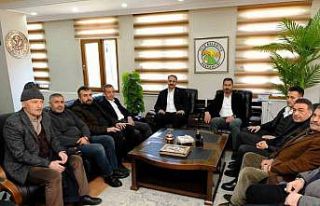 Tanoğlu, İliç’te esnafı ziyaret etti, iftarda...