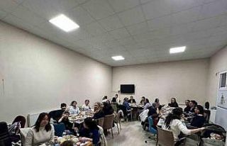Tarım personeli ve aileleri aynı sofrada buluştu