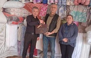 Tavşanlı’da 40 yılı aşkın esnafa ziyaret ve...