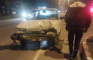 Tavşanlı’da otomobiller çarpıştı: 2 yaralı