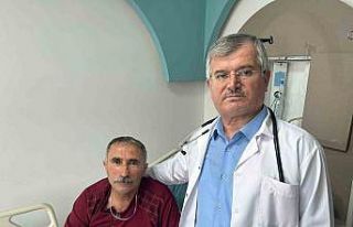 Taziye için geldiği Van’da kalbi duran vatandaş...