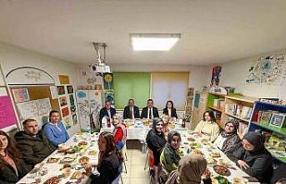 TEGV gönüllüleri ve yöneticiler iftarda buluştu