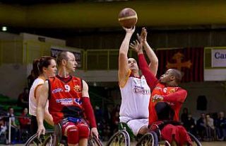 Tekerlekli Sandalye Basketbol play-off müsabakaları...