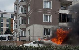 Tekirdağ’da korku dolu anlar: Otomobil bir anda...