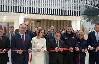 Tekirdağ’da mahkumların hazırladığı resim...