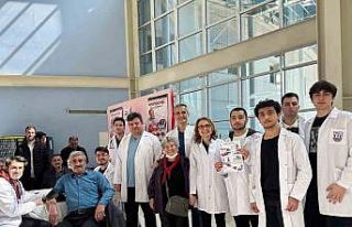 Tıp Fakültesi öğrencilerinden hipertansiyon farkındalığı...