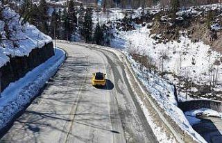 Togg taksi Karadeniz yollarında
