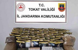 Tokat’ta kaçak tütünle yakalanıp, adliyede serbest...