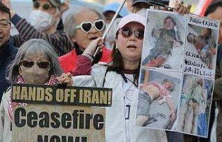 Tokyo’da Gazze’ye destek yürüyüşü