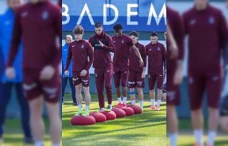 Trabzonspor, Çaykur Rizespor maçı hazırlıklarına...