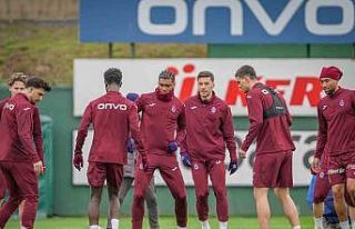 Trabzonspor, Galatasaray maçı hazırlıklarını...