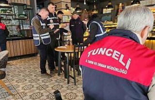 Tunceli’de bayram öncesi sıkı denetim