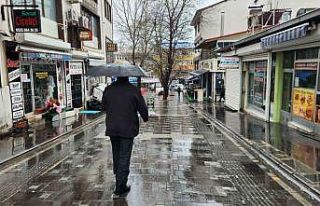 Tunceli’de sağanak yağış etkili oldu