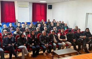Tunceli’de üreticilere TARSİM bilgilendirmesi