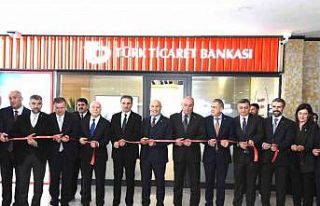 Türk Ticaret Bankası’nın Erzurum şubesi hizmete...