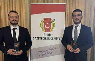 Türkiye Gazeteciler Cemiyeti’nden İHA’ya ödül