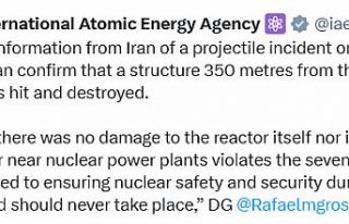 UAEA, İran’daki Buşehr Nükleer Santrali reaktörünün...