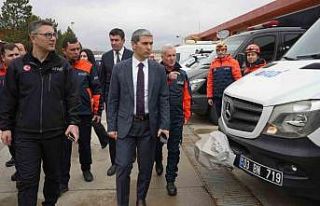 Vali Aktaş, AFAD’ın çalışmaları hakkında...