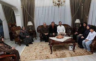 Vali Aydoğdu şehit aileleriyle iftar yaptı