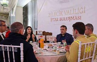 Vali Sözer, orman, itfaiye ve AFAD personeliyle iftarda...