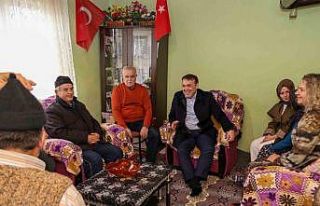 Vali Sözer’den şehit ailesine bayram ziyareti